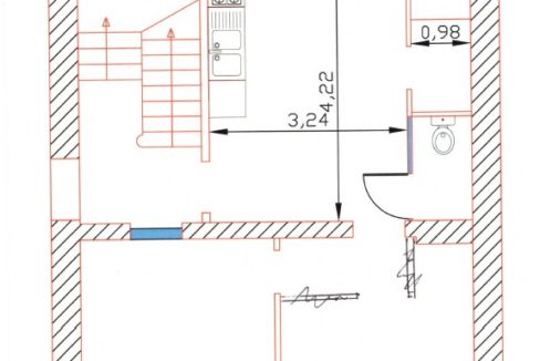 Plan de l'appartement - RDC